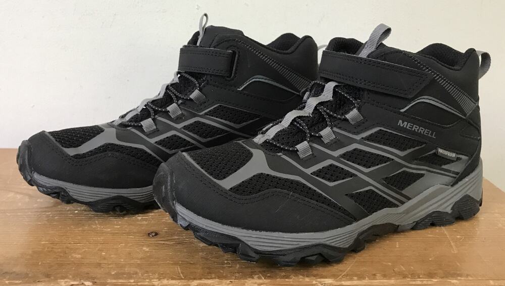 Merrell Moab Waterproof Vegan FST Mid Hiking Boots Athletic Sneakers Shoes 5.5M